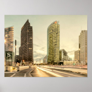 Póster Potsdamer Platz in Berlin, Germany