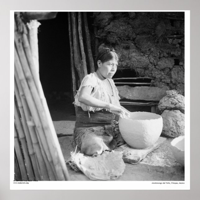 Poster Potter ~ Amatenango del Valle, Chiapas, México (Frente)