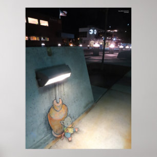 Póster Pouca leitura clara