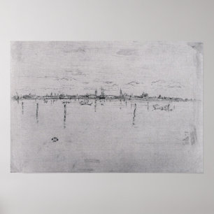 Póster Pouca Veneza pelo assobiador de James Abbott