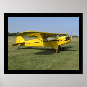 Póster Pouco avião amarelo