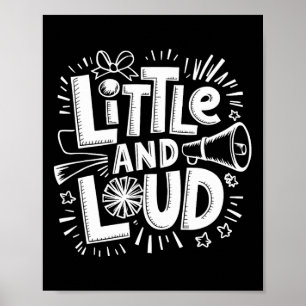 Poster Pouco e Alto, Aplaudidor Cheerleader e Cheer Che