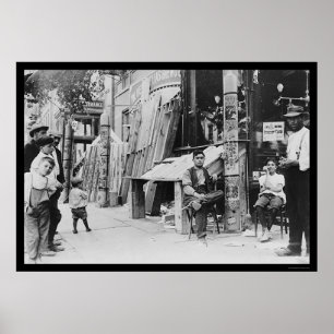 Poster Pouco festival de Italia na Nova Iorque 1908