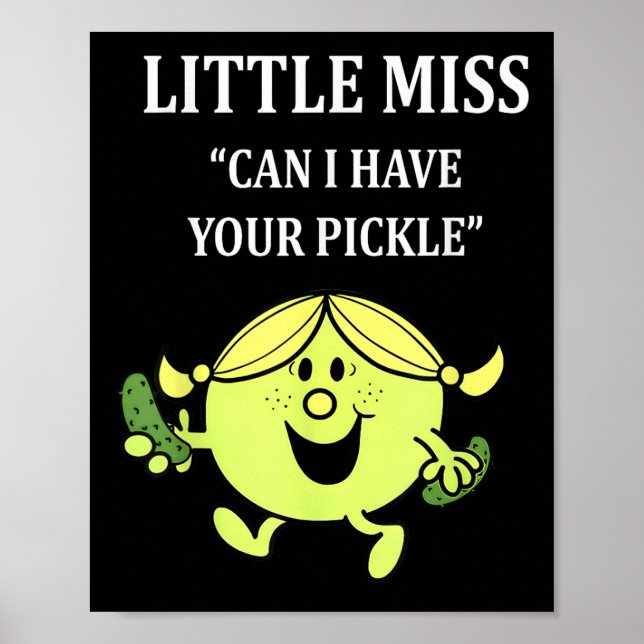 Poster Pouco Posso Ter Seu Pickle Lover Engraçado S (Frente)