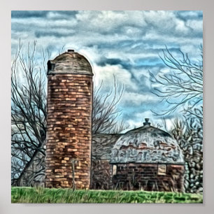 Póster Pouco silo, silo grande 2