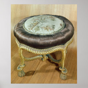 Poster Pouf, Segundo Estilo Império