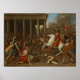 Poster Poussin - A Conquista De Jerusalém Pelo Imperador 