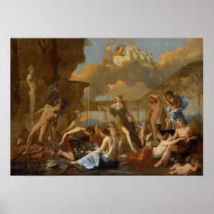 Poster Poussin - O Império da Flora