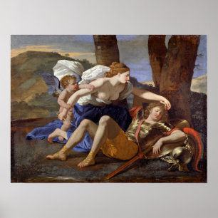 Poster Poussin - Rinaldo E Armida