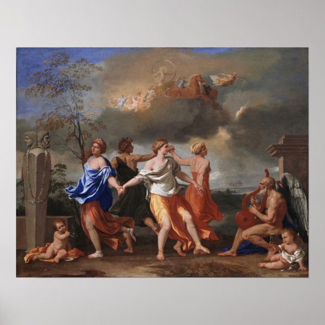 Poster Poussin - Uma Dança Ao Som Do Tempo (Frente)