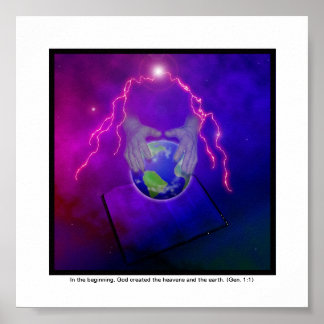 Póster Power of Gods Word no bkgd