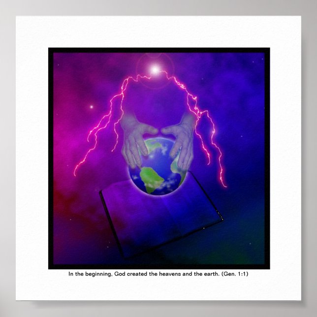 Póster Power of Gods Word no bkgd (Frente)