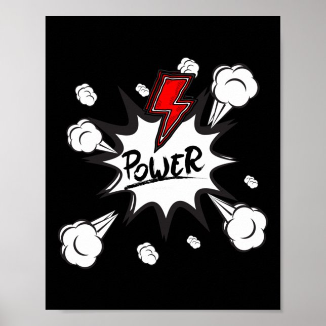 Poster Power Puff Sticker (Frente)