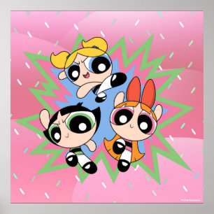 Poster Powerpuff Girls Powfator