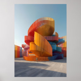 Poster PR-O04. Ribbon Mirage Pavilion