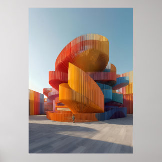 Poster PR-O04. Ribbon Mirage Pavilion