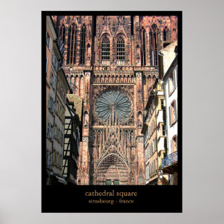 Póster praça da catedral