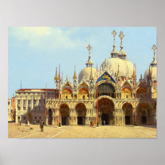 Poster Praça de São Marcos, Veneza
