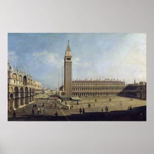 Póster Praça San Marco, Veneza