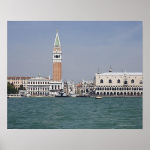 Póster Praça San Marco Veneza Italia