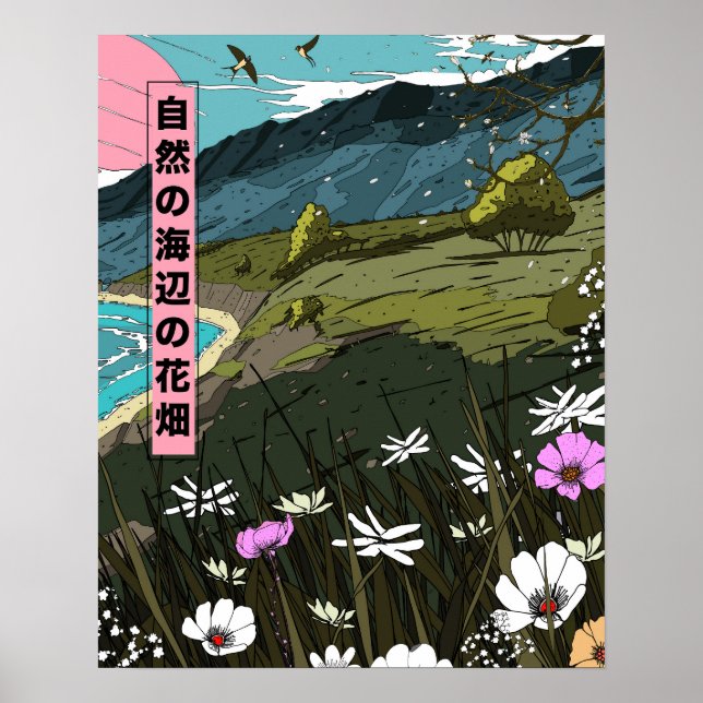 Poster Prado Costeiro da Natureza (Frente)