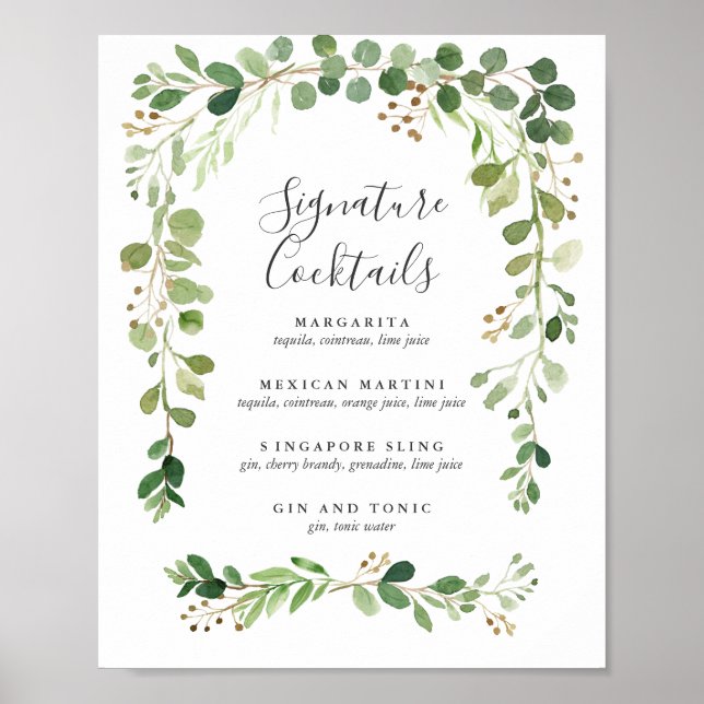 Poster Prado de Verão | Signature Cocktail (Frente)