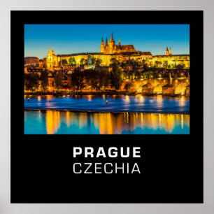 Poster Praga 002D - A Cidade do Ouro
