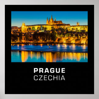 Poster Praga 002D - Cidade do Ouro