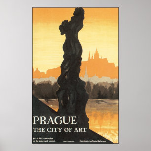 Póster Praga, A Cidade da Arte