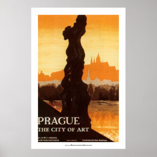 Poster Praga - a cidade da arte