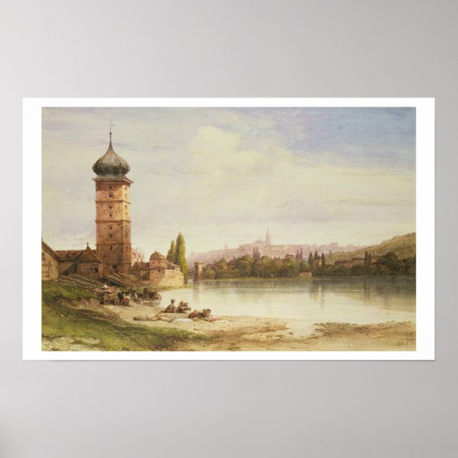 Póster Praga, Checoslováquia (Frente)