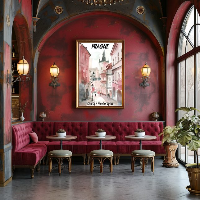 Póster Praga - Ciudad de las Cien Torres (Criador carregado)