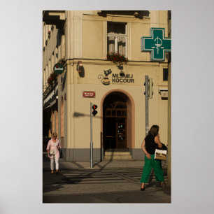 Poster Praga no início da noite Sun