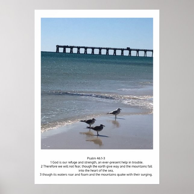 Poster Praia (Frente)