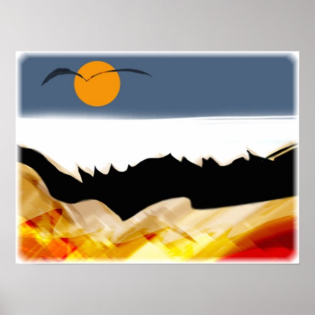 Póster Praia (Frente)