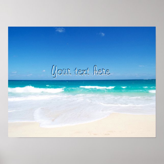 Póster Praia (Frente)