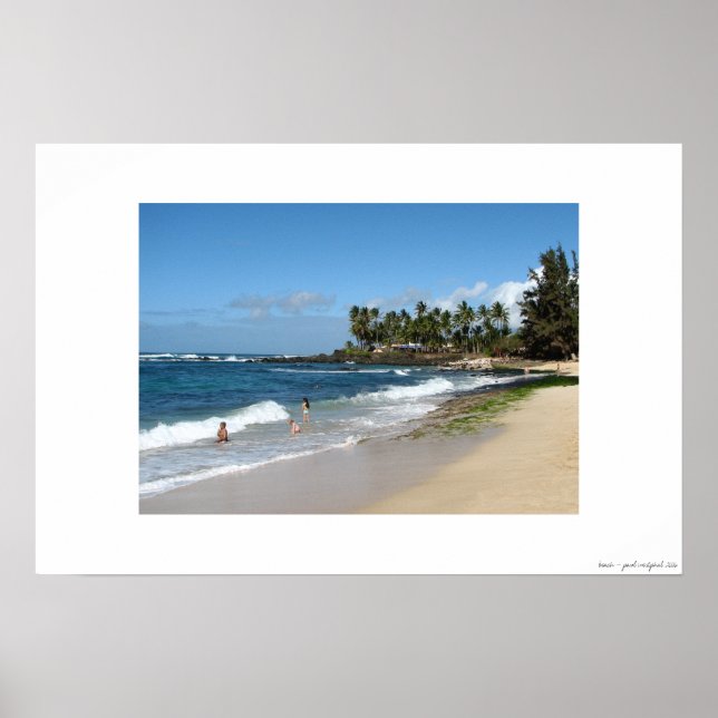 Poster praia (Frente)