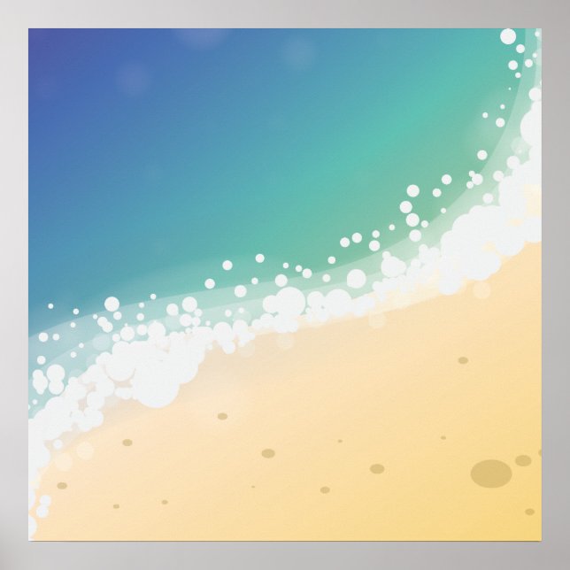 Poster Praia (Frente)