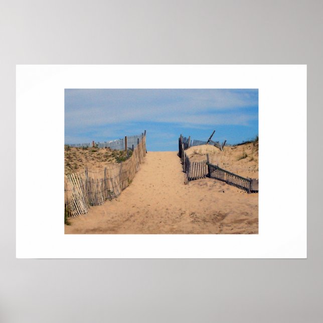 Poster Praia (Frente)