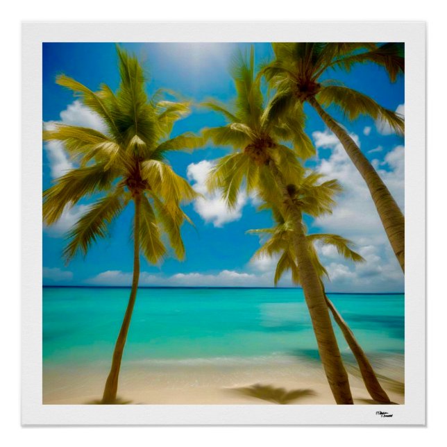 Póster Praia (Frente)