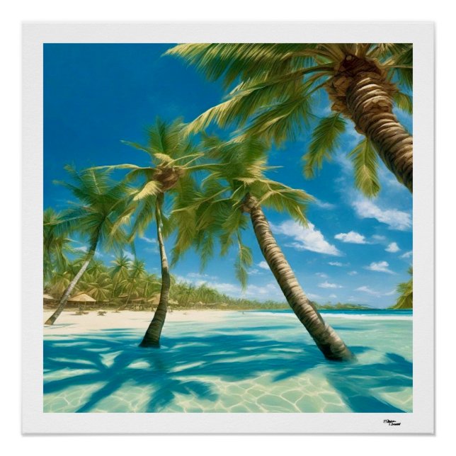 Póster Praia (Frente)