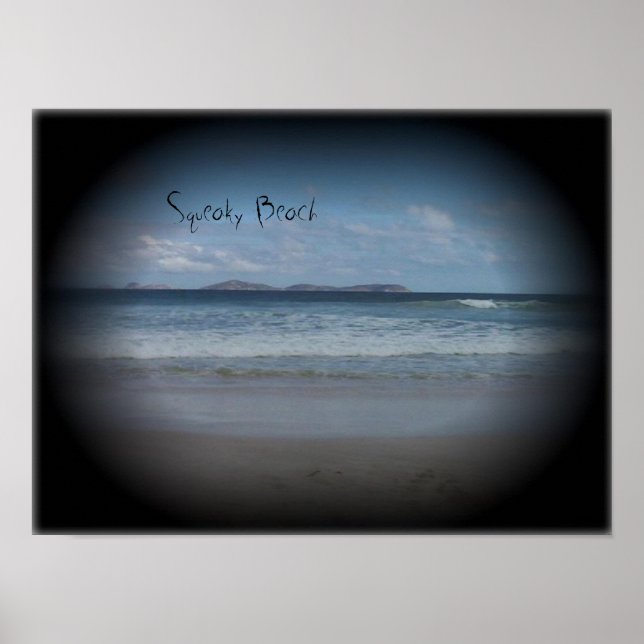 Poster Praia 1 Comprimida (Frente)