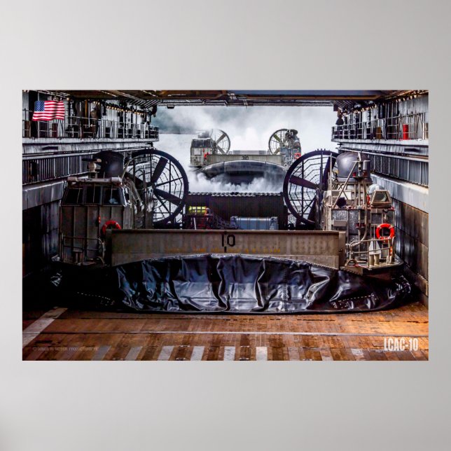 POSTER PRAIA ASSAULT - LCAC-10 (Frente)