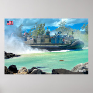POSTER PRAIA ASSAULT - LCAC-79