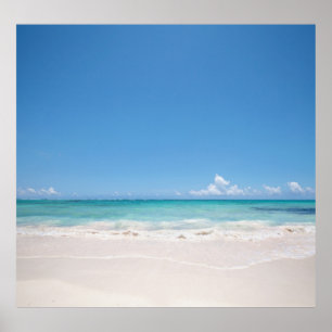 Póster Praia Backgroud