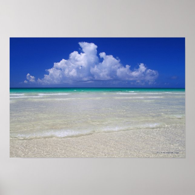 Póster praia Brilhante (Frente)