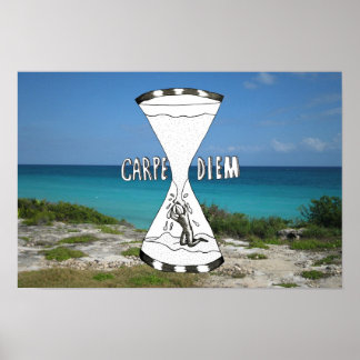 Poster Praia Carpe Diem