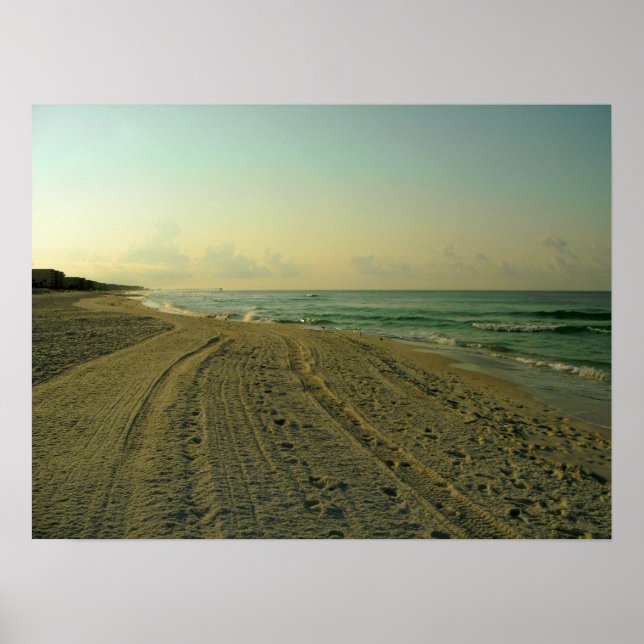 Poster Praia da Manhã (Frente)