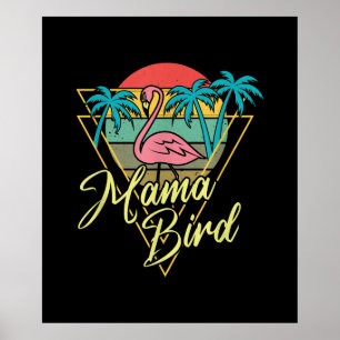 Poster Praia da Palma de Sunset Palm, 80 anos