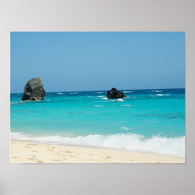 Poster Praia das Bermudas (Frente)